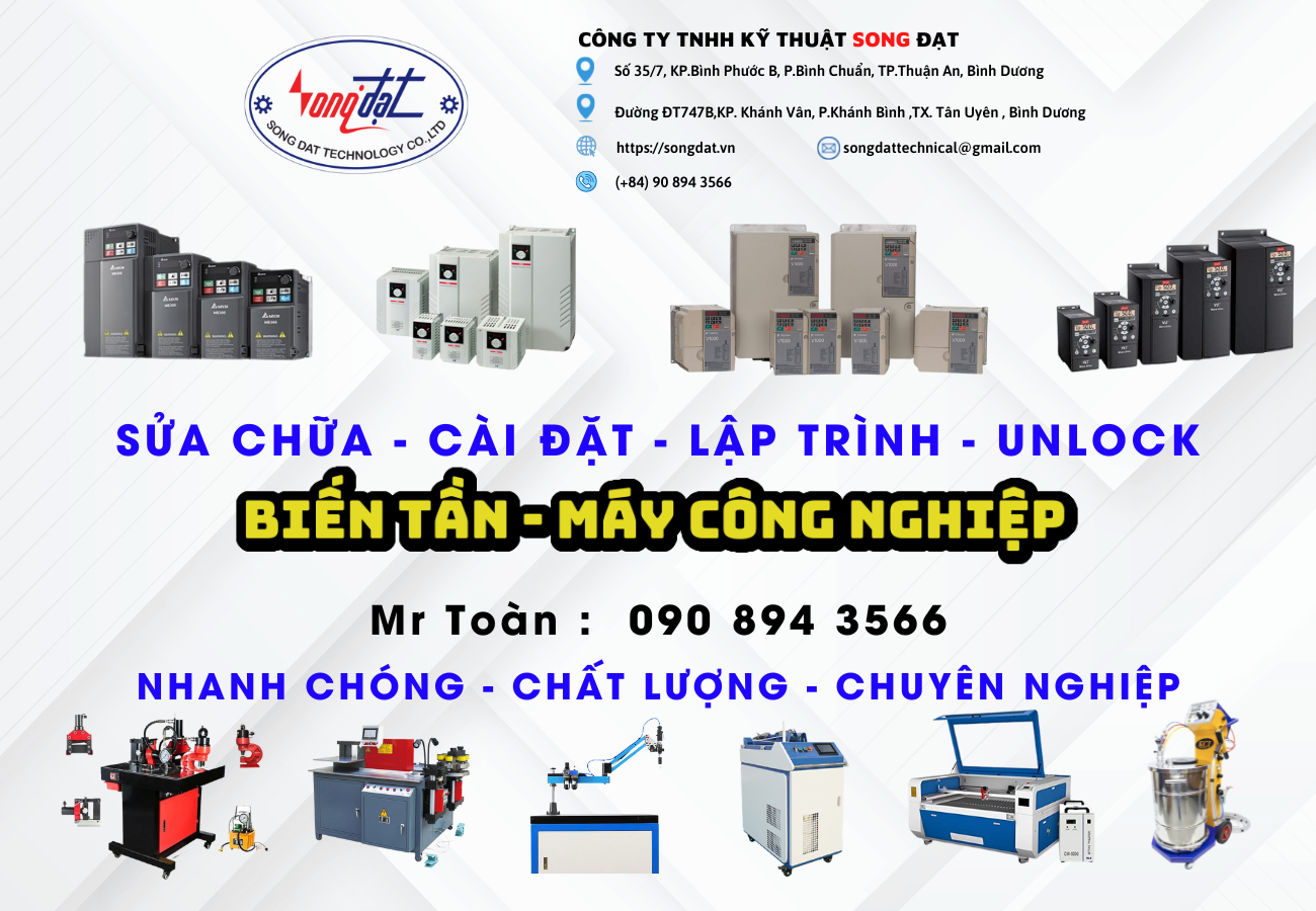 Dịch vụ cung cấp và sửa chữa biến tần chuyên nghiệp