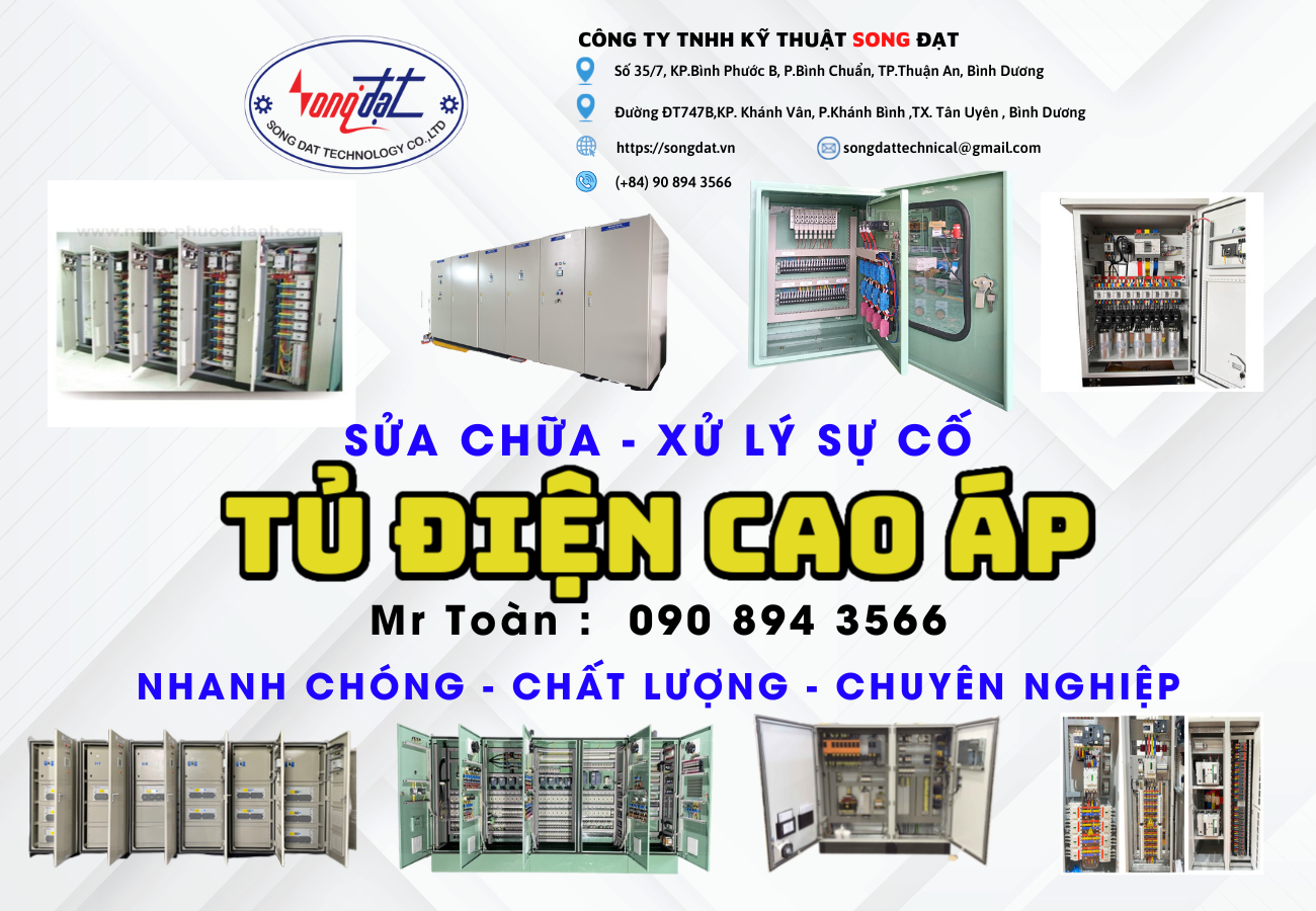 Sửa chữa, xử lý sự cố tủ điện cao áp