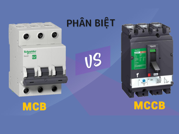 MCCB và MCB là gì? Phân biệt MCCB và MCB